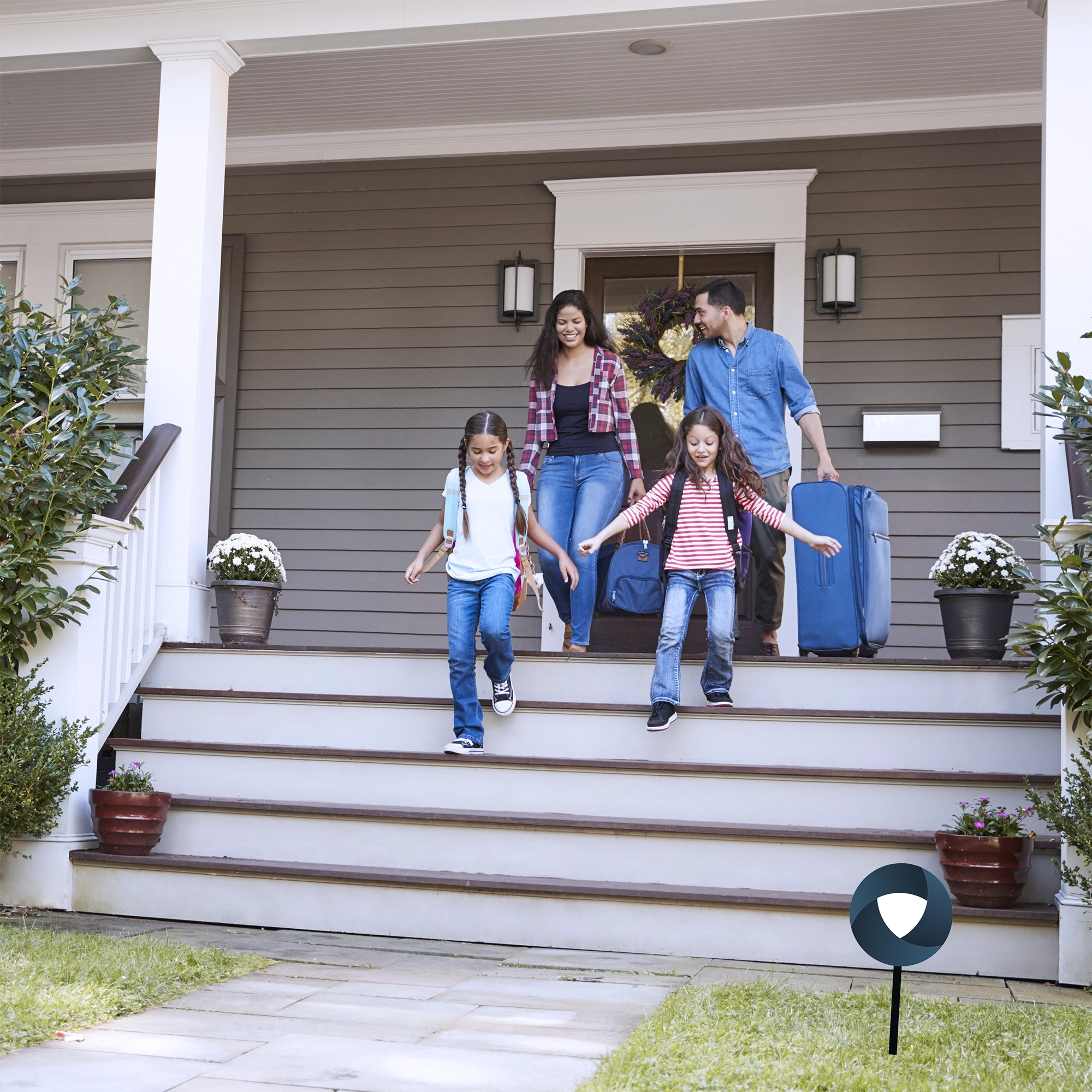 Family Leaving Home