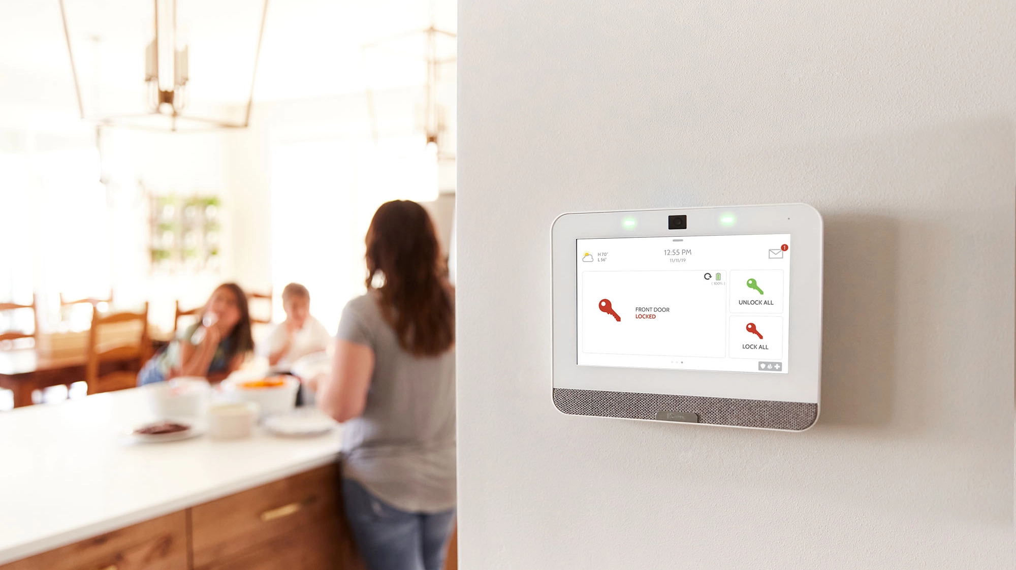 Smart Home Security Panel