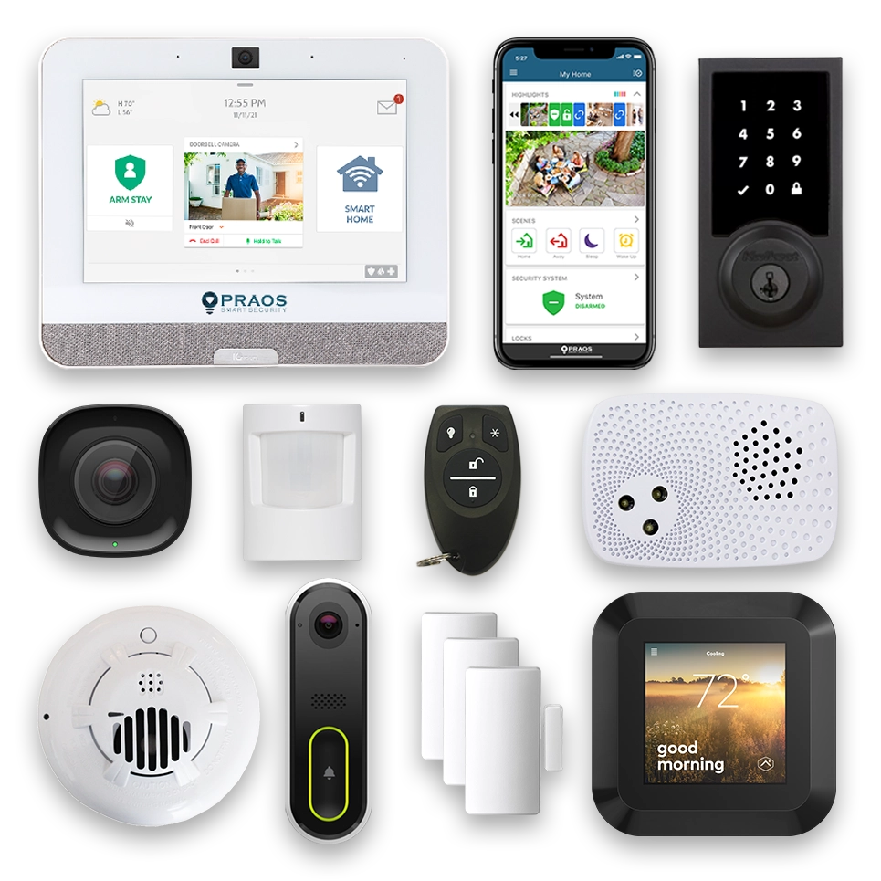 Praos Smart Home Security System Products