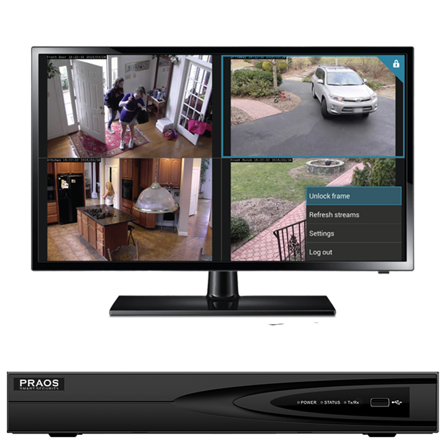 DVR with Screen