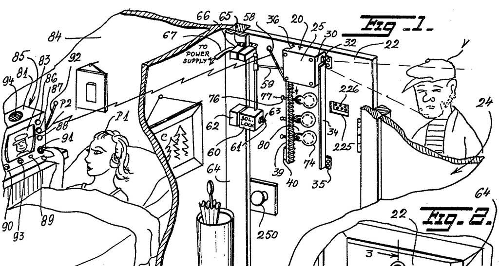 First Home Security System Patent